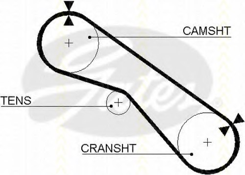 TRISCAN 8647 13013 Timing Belt Kit